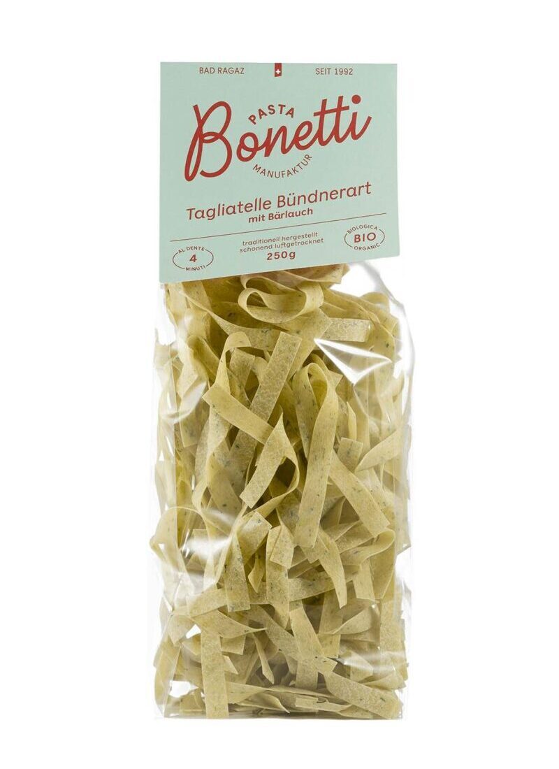 Bio Tagliatelle (10mm) Wild garlic