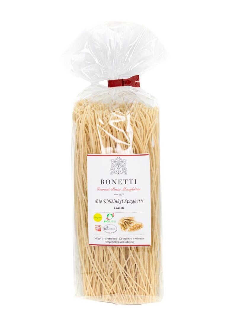 Bio Knospe* Suisse PureSpelt Spaghetti