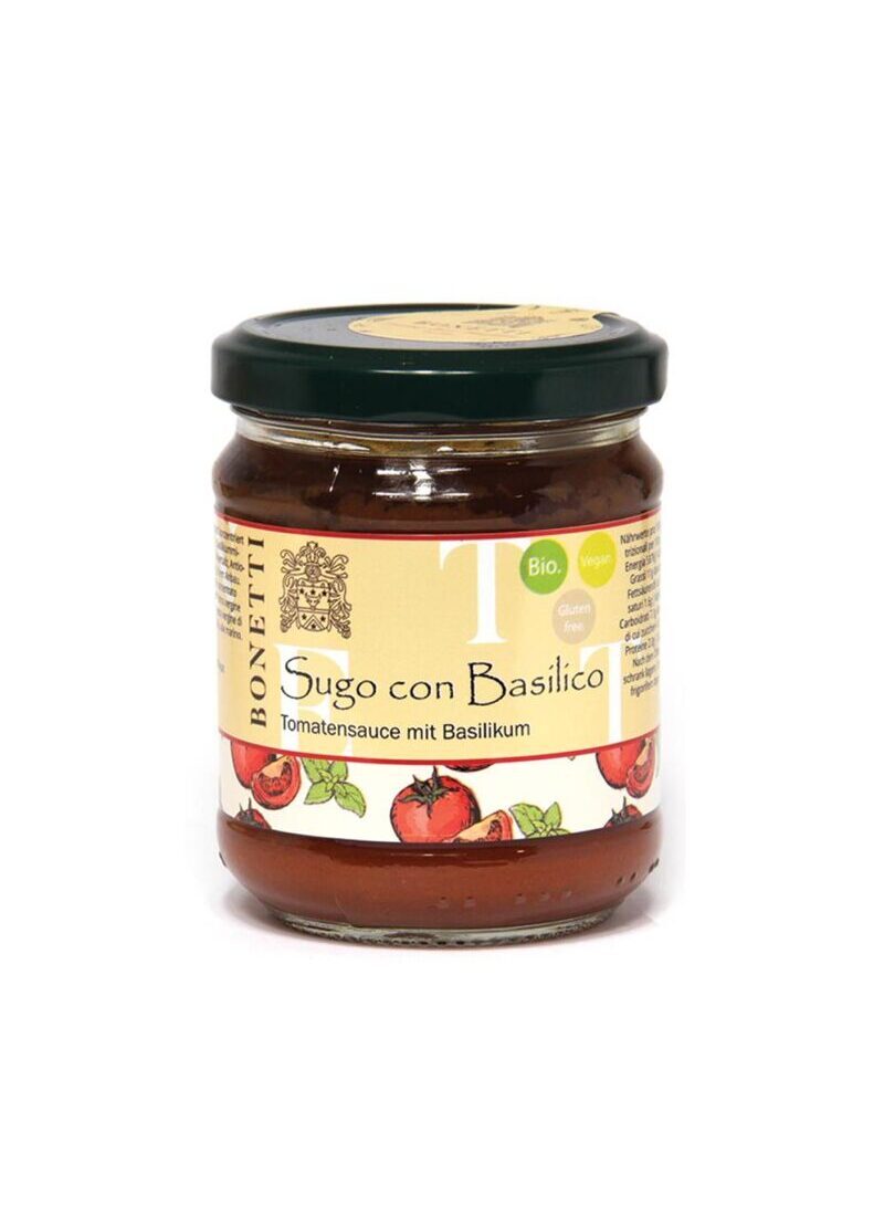 EU-Bio Sugo con Basilico - Tomato sauce with basil