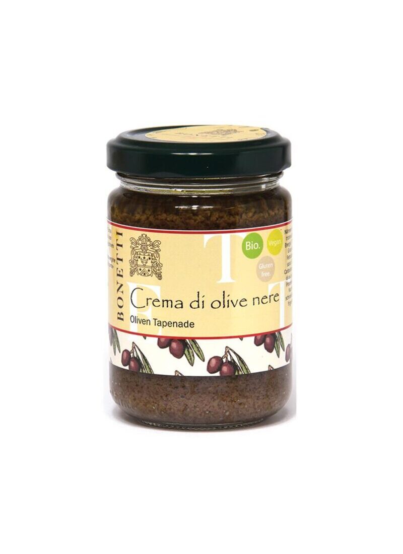 EU-Bio Pesto di Olive nere - Bio Tapenade aux olives