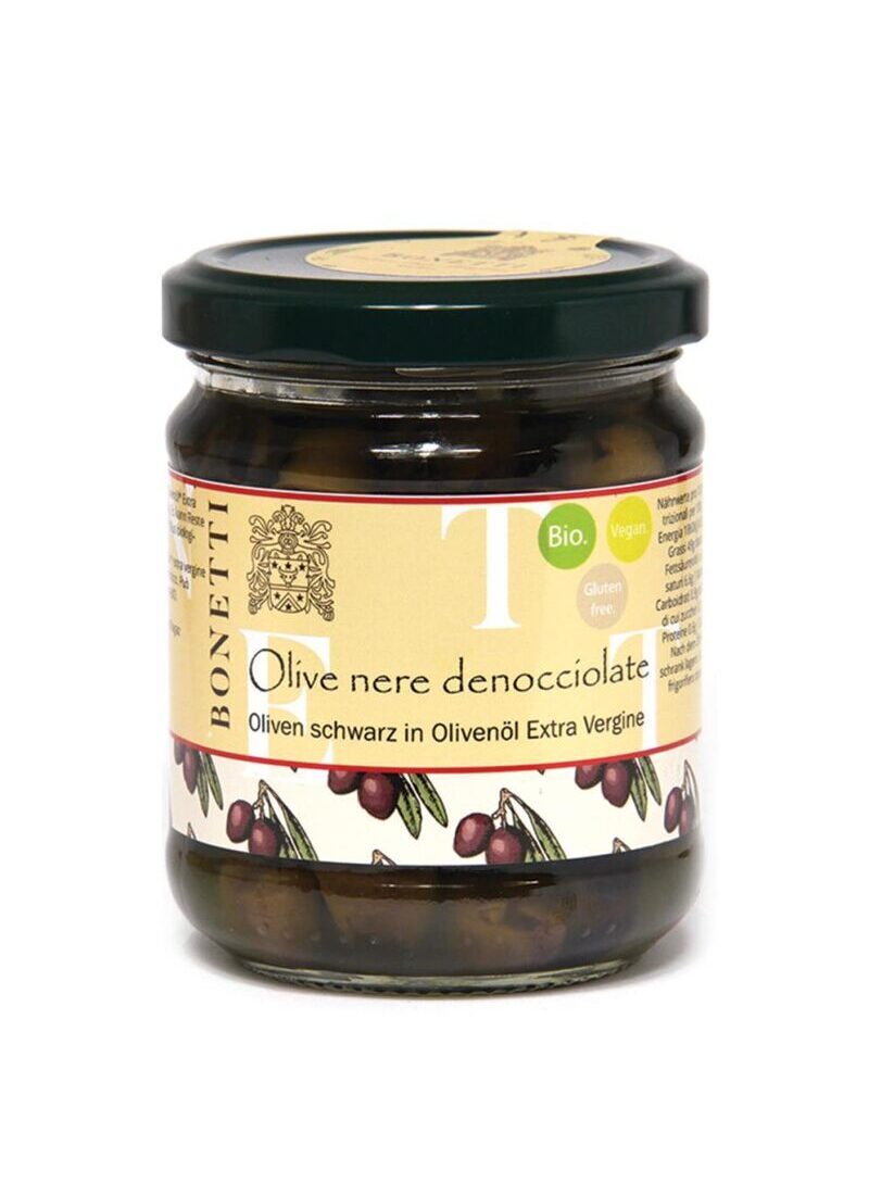 EU-Bio Olive nere denocciolate - Bio Olives black